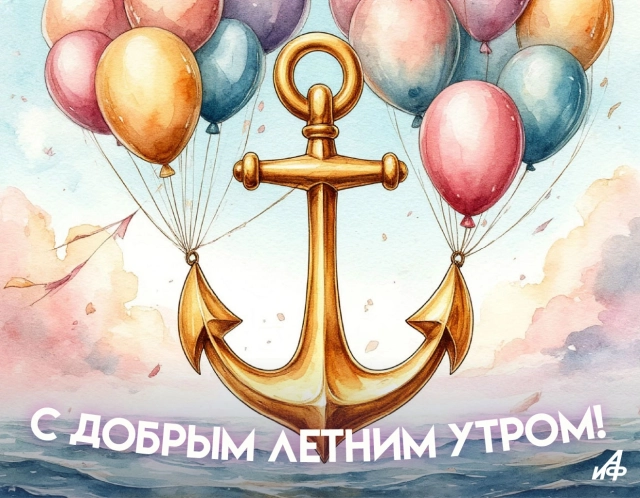 открытка с добрым утром шарики