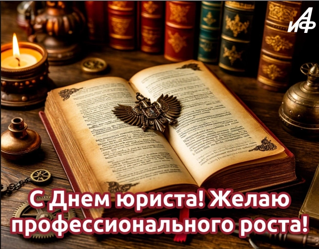 открытка с днем юриста