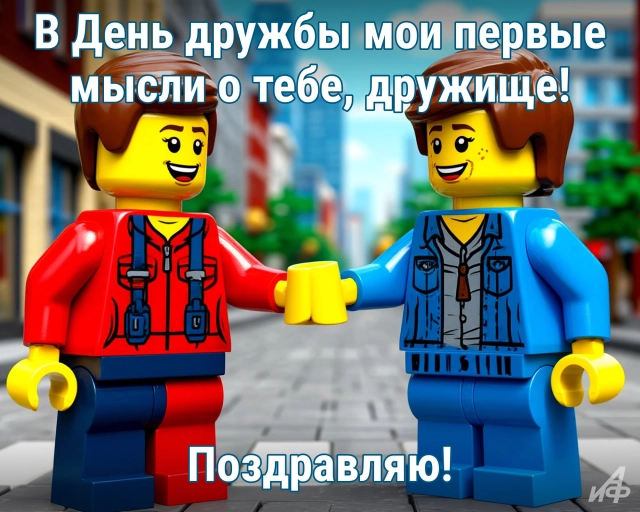 40+ открыток с Днем дружбы. Яркие и красивые картинки для друзей и подруг