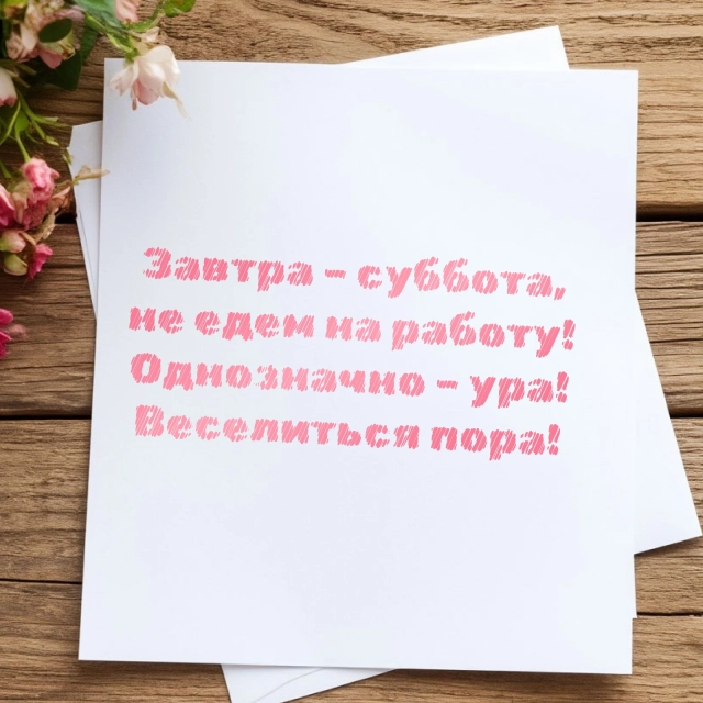 открытки юмор пятница