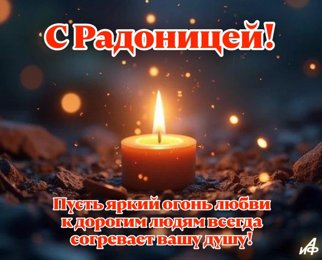 открытка вечная память на Радоницу