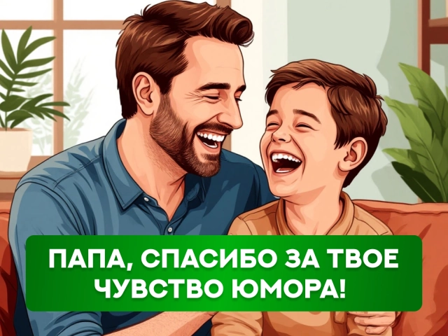 открытка спасибо папа