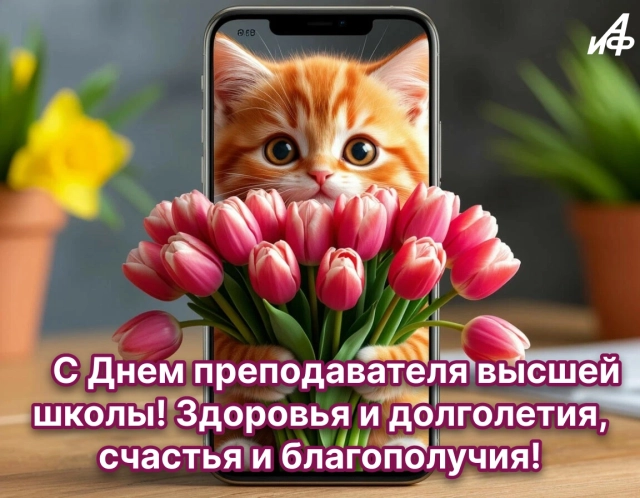 открытка день преподавателя