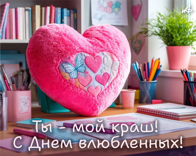 день святого валентина открытка