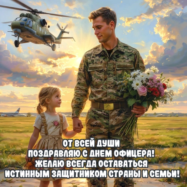 20+ оригинальных открыток с Днем офицера: поздравления для каждого - от лейтенанта до генерала