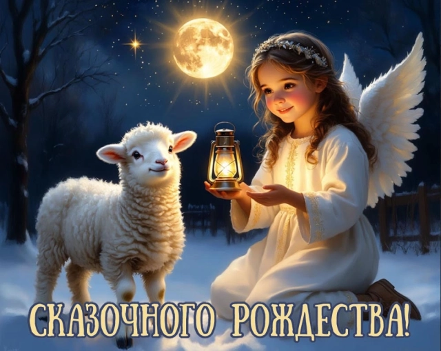 Рождество Христово октрытка