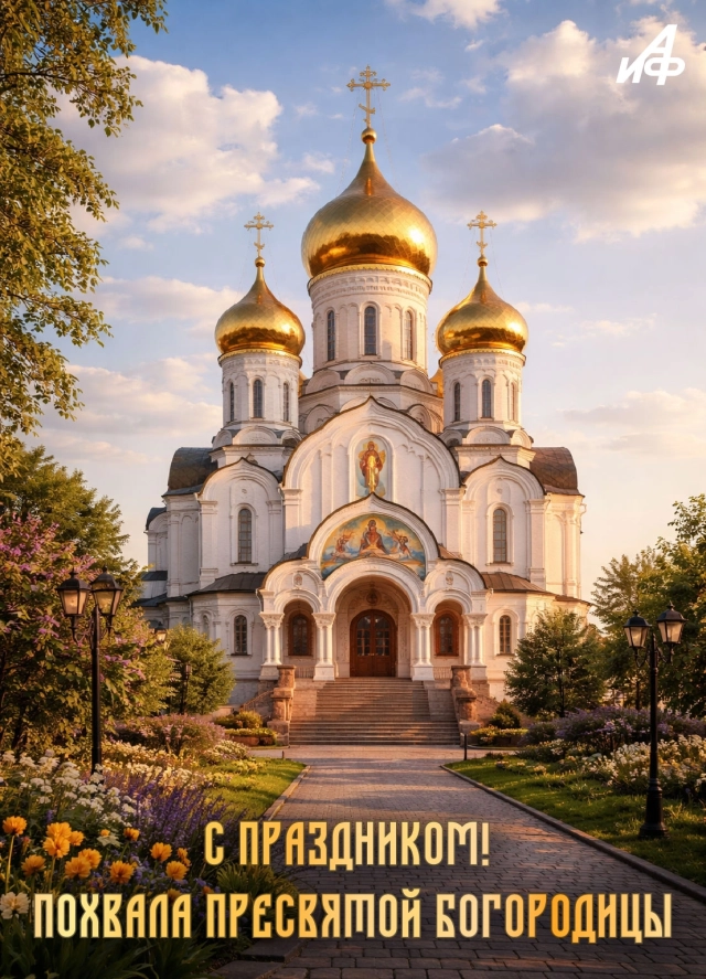 открытка с Богородицей