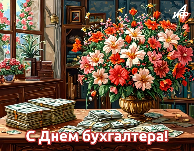 открытки для бухгалтера