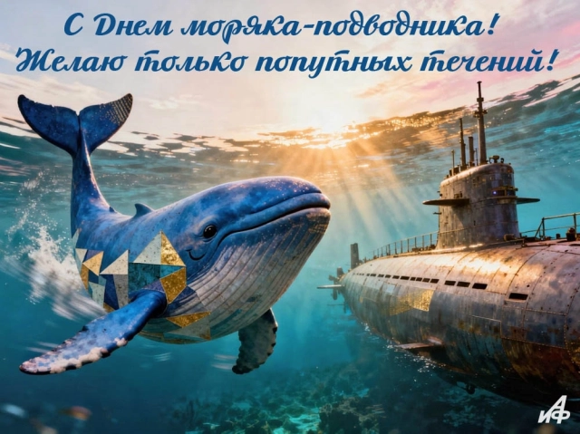 день моряка-подводника открытка