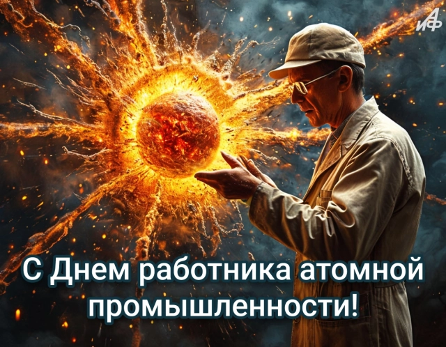 день атомной промышленности открытки