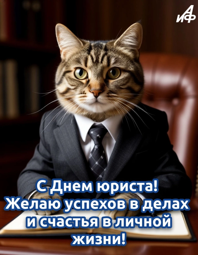 день юриста открытка с котиком