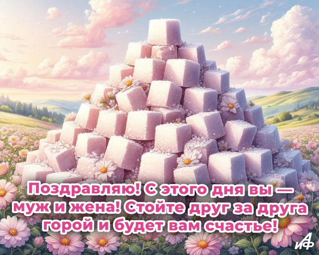 свадебная открытка с поздравлением молодоженам красивое поздравление