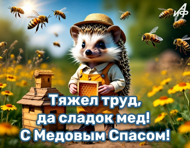 20+ ярких открыток к Медовому спасу: красивые картинки на 14 августа