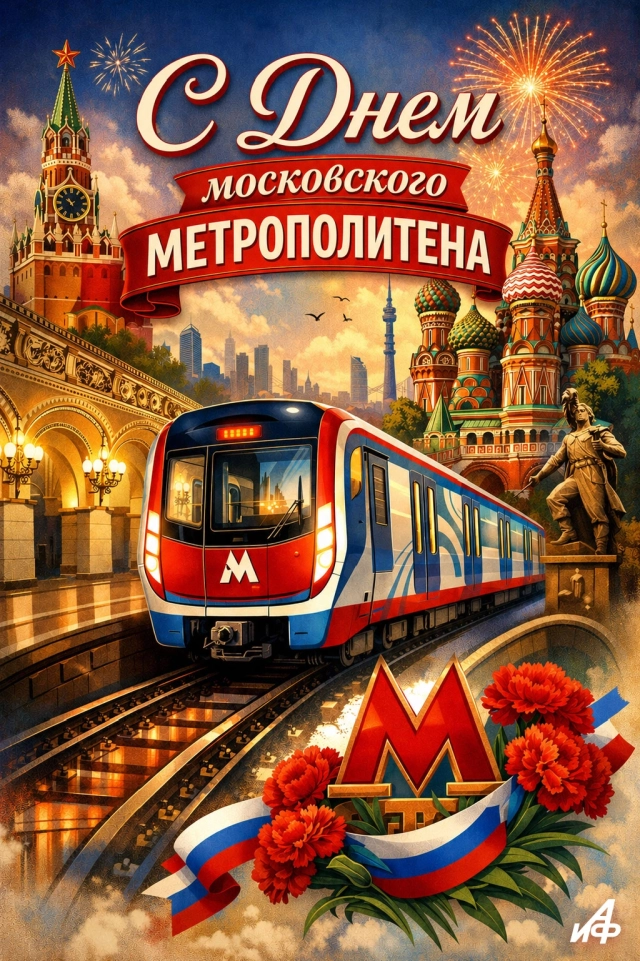 15 мая день московского метро открытка