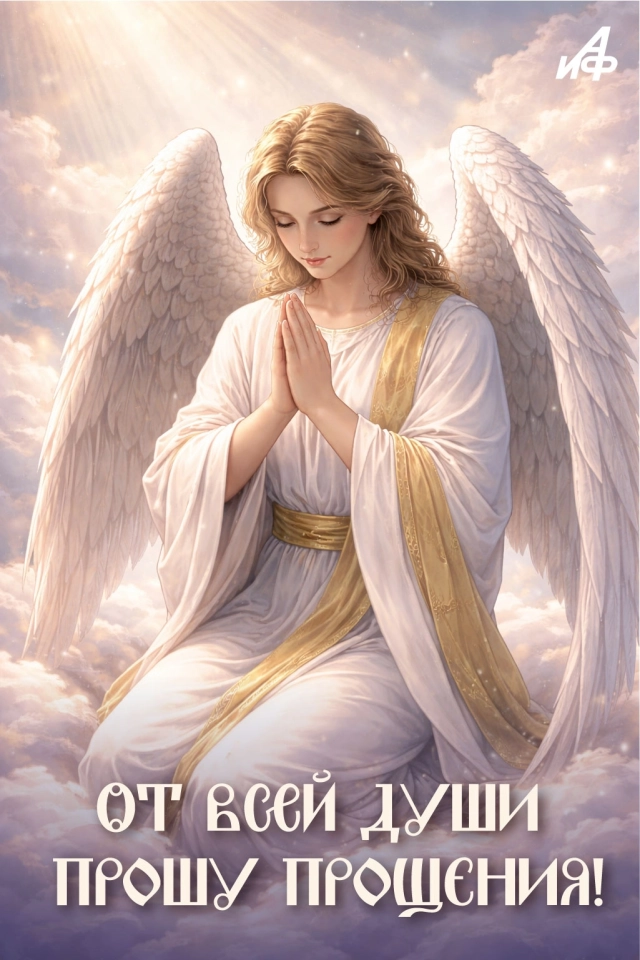 прошу прощения открытка ангел