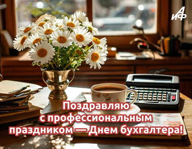 с днем бухгалтера открытка