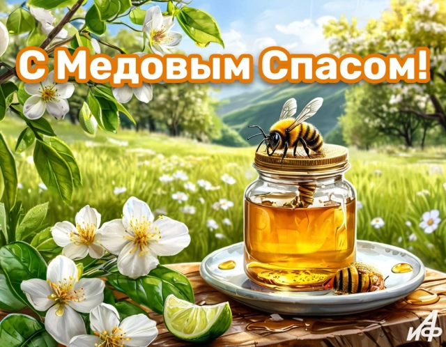 20+ ярких открыток к Медовому спасу: красивые картинки на 14 августа
