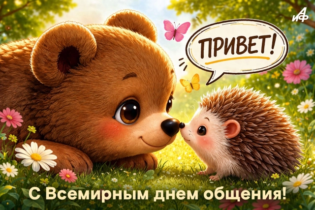 5 мая день общения открытка