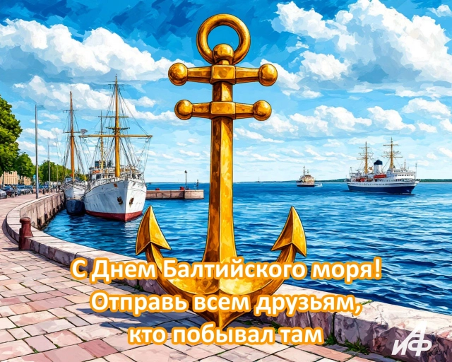 день Балтийского моря открытка
