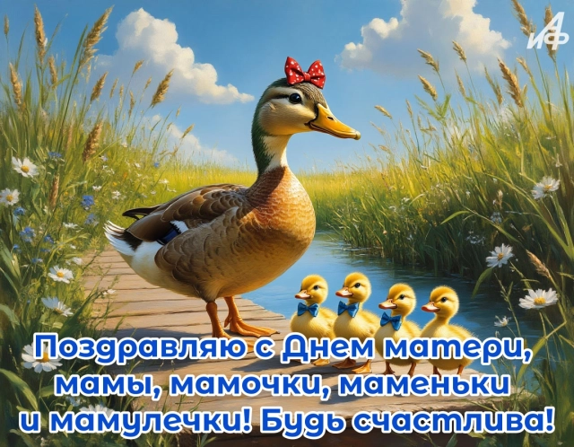 день матери открытка