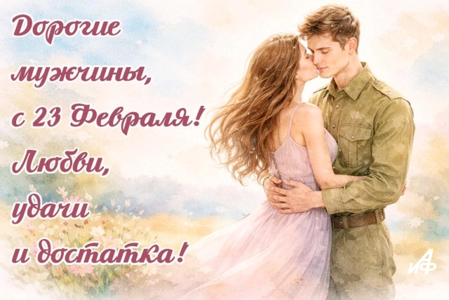23 февраля открытка защитникам Отечества