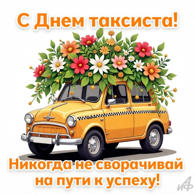день таксиста картинка поздравление