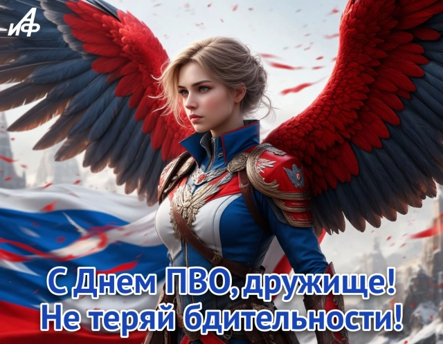 тематическая открытка День ПВО