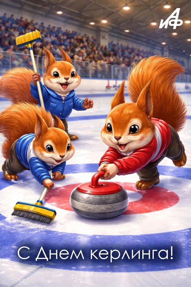 открытка день керлинга 23 февраля