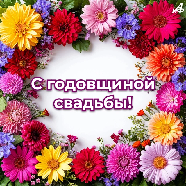 70+ красивых открыток с пожеланиями на годовщину свадьбы для супругов