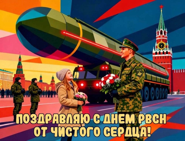 День РВСН открытка
