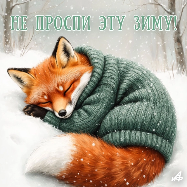 с первым днем ззимы открытка