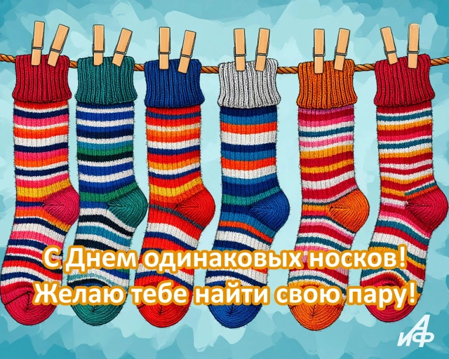 день одинаковых носков