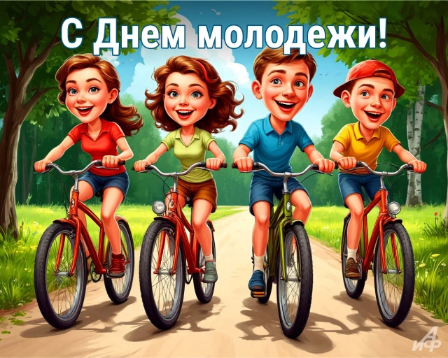 20+ открыток с Днем молодежи. Картинки и поздравления для юношей и девушек