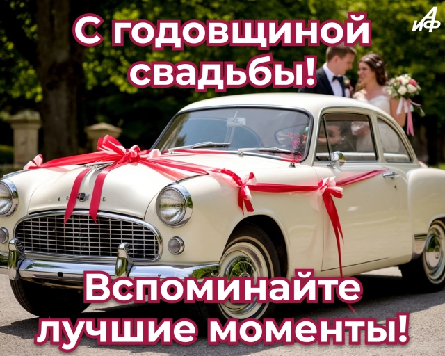 70+ красивых открыток с пожеланиями на годовщину свадьбы для супругов