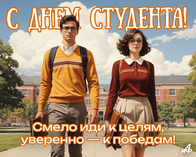 открытки день студента