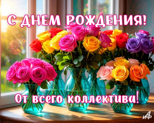 открытки с днем рождения коллеги