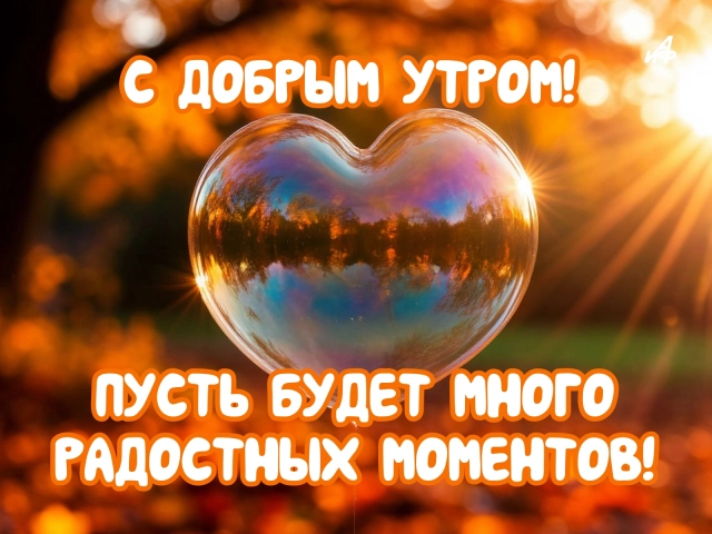 красивые открытки доброе осеннее утро скачать бесплатно