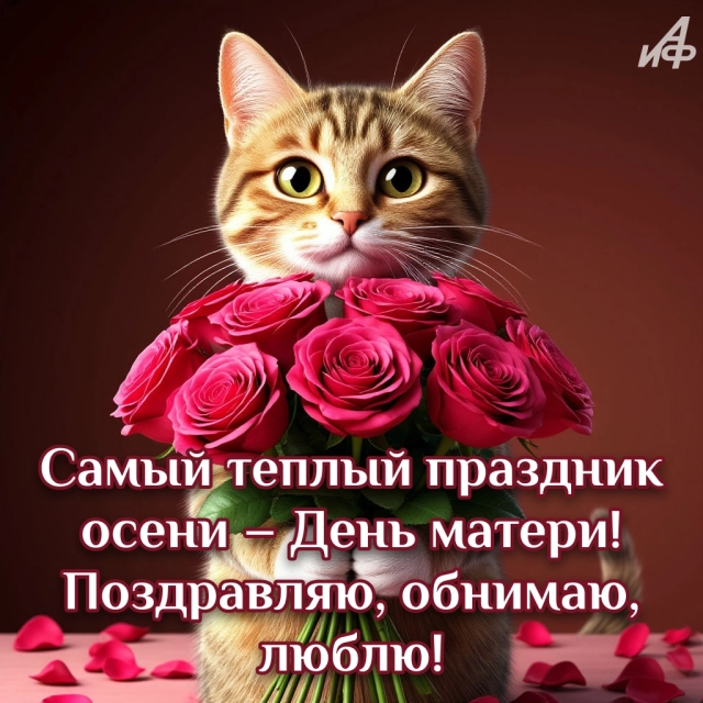 день матери открытка