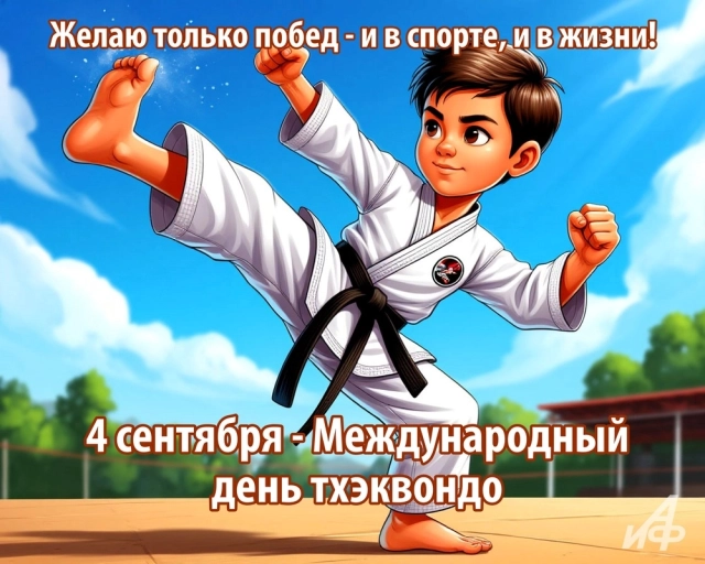 открытка день тхэквондо