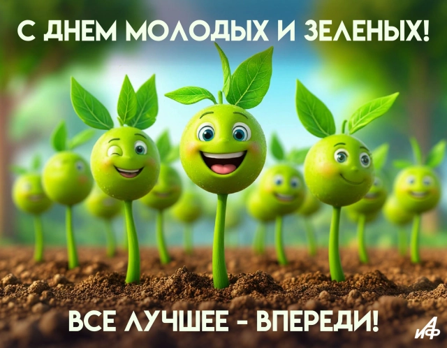 28 апреля день молодых открытка