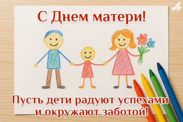 день матери открытка