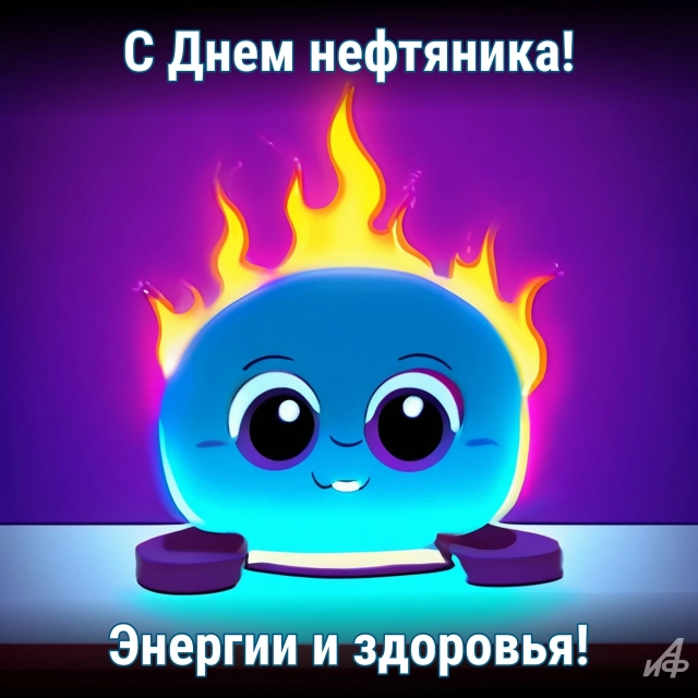 20+ красивых открыток с Днем нефтяника для настоящих добытчиков