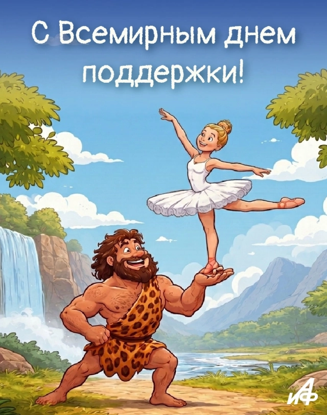 4 мая всемирный день поддержки открытка