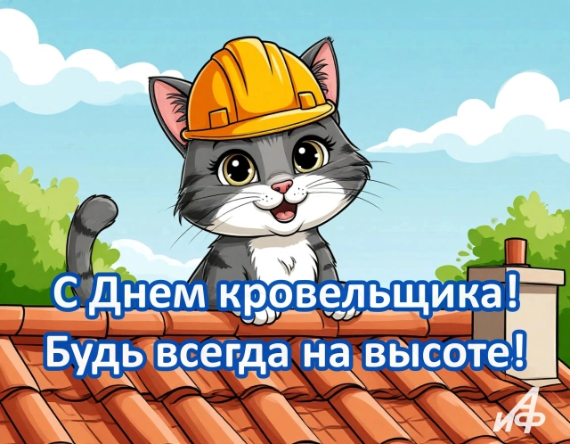 день кровельщика открытка