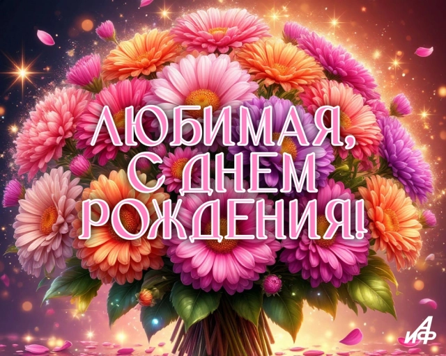 с днем рождения любовь открытка