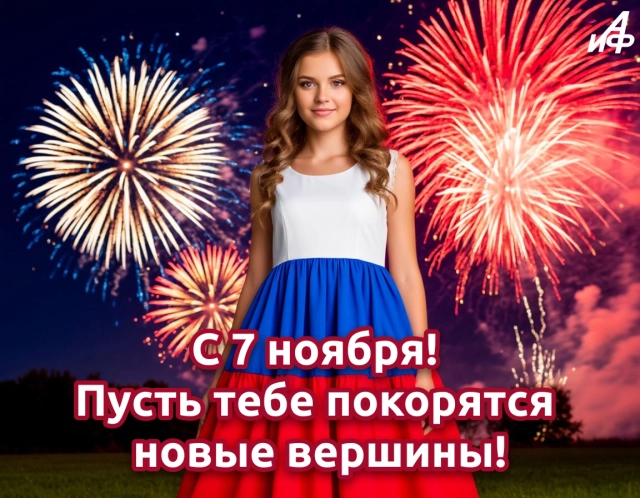 открытки 7 ноября