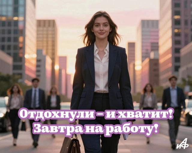 открытка завтра на работу позитивная