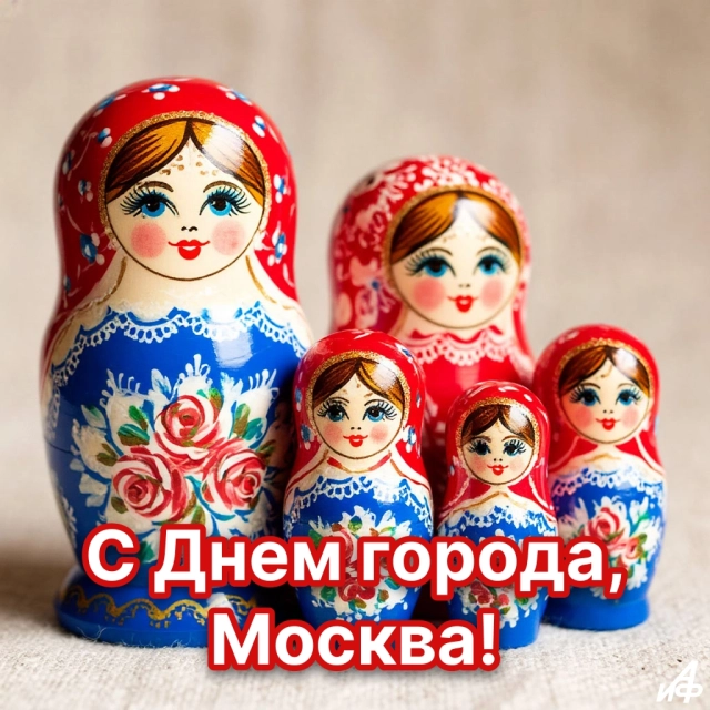 с днем города Москва открытки