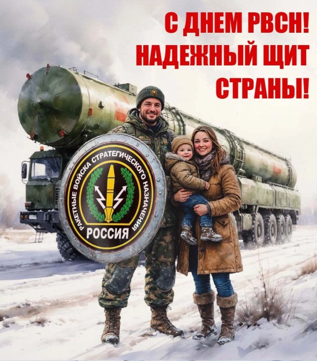 День РВСН открытка