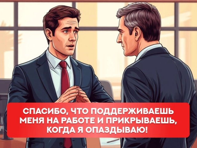 открытка спасибо для коллеги